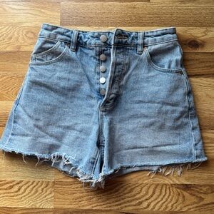 Rolla’s High Waist Denim Short in Sunshine Blue - size 25
